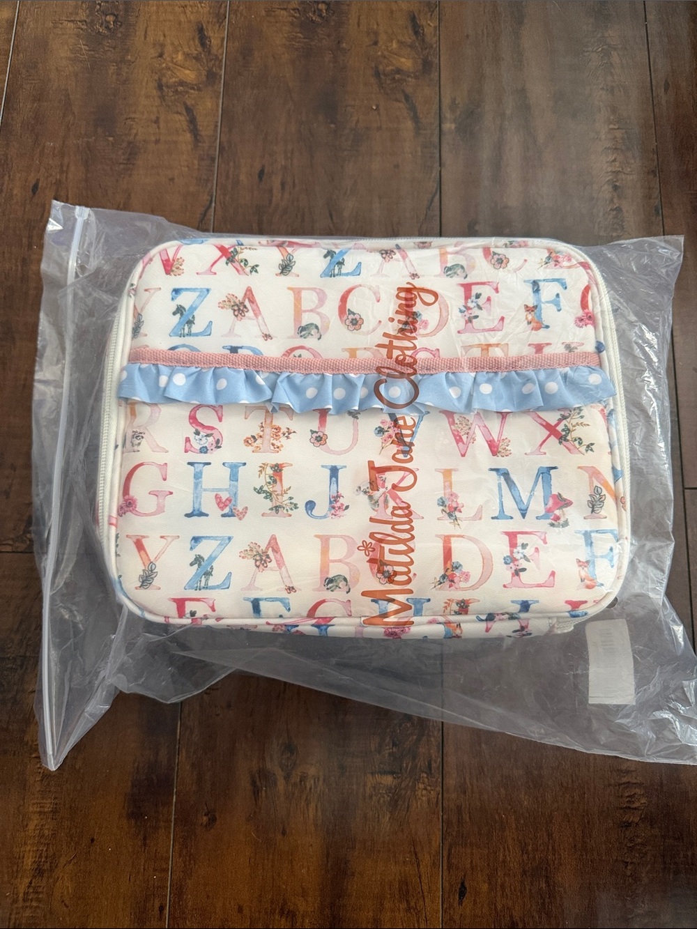 Matilda Jane Alphabet Print Lunch Bag